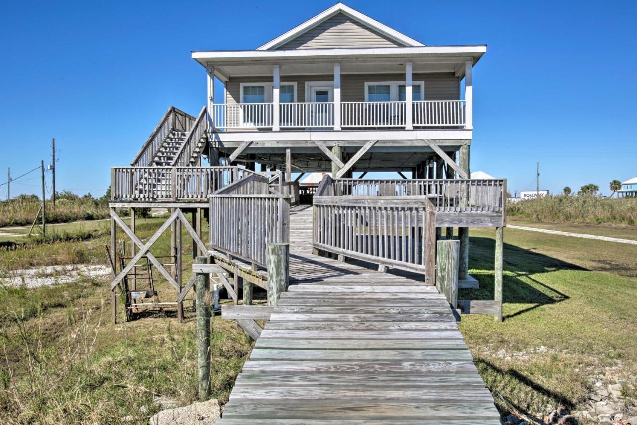 Waterfront New Orleans Home With Private Dock And Pier Bagian luar foto